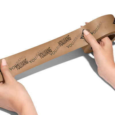 Экологически чистый самоклеящийся Kraft Paper Tape с активацией воды односторонний клей
