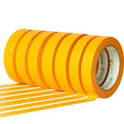 Желтая бумажная лента для ваши Маскировочная лента Живопись Jumbo Roll